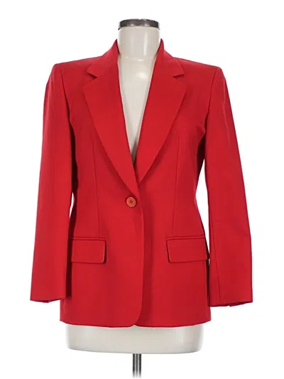 Pre-owned Pendleton Wool Blazer Jacket In Red