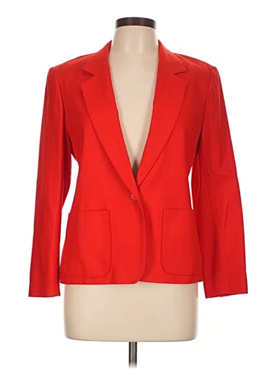 Pre-owned Pendleton Wool Blazer Jacket In Red