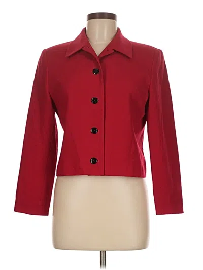 Pre-owned Pendleton Wool Blazer Jacket In Red