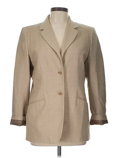 Pre-owned Pendleton Wool Blazer Jacket In Tan