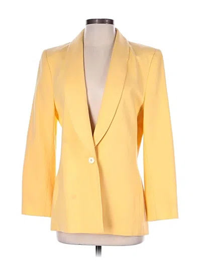 Pre-owned Pendleton Wool Blazer Jacket In Yellow