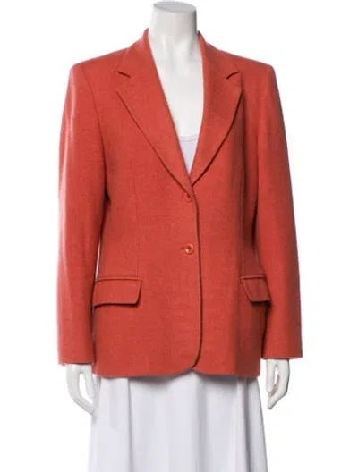 Pre-owned Pendleton Wool Blazer In Pink