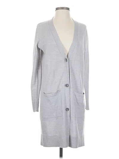 Pre-owned Pendleton Wool Cardigan Sweater In Gray