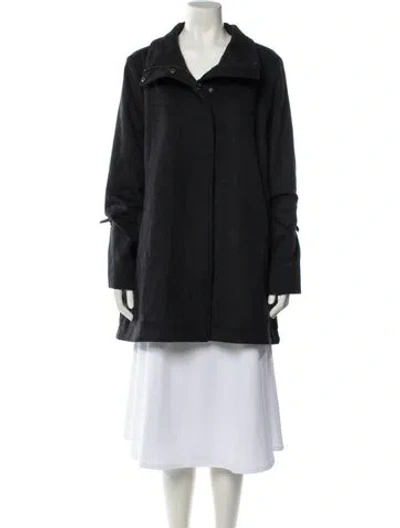 Pre-owned Pendleton Wool Coat In Black