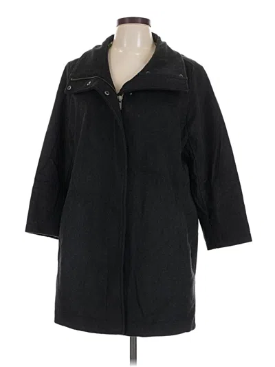Pre-owned Pendleton Wool Coat In Black