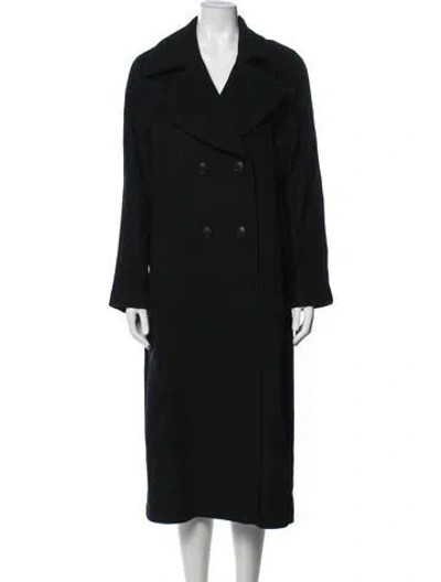 Pre-owned Pendleton Wool Coat In Black
