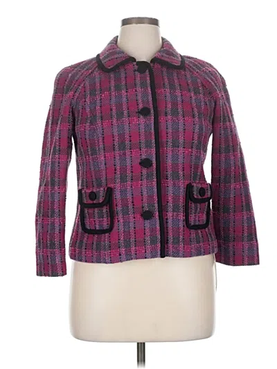 Pre-owned Pendleton Wool Coat In Pink
