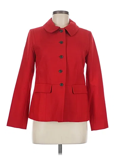 Pre-owned Pendleton Wool Coat In Red