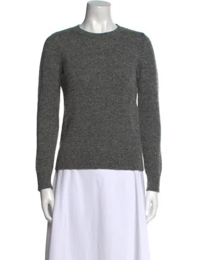 Pre-owned Pendleton Wool Crew Neck Sweater In Gray