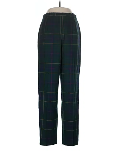 Pre-owned Pendleton Wool Pants In Green