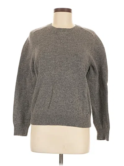Pre-owned Pendleton Wool Pullover Sweater In Gray