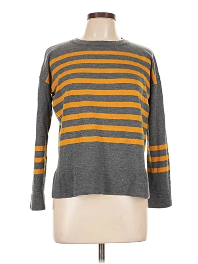 Pre-owned Pendleton Wool Pullover Sweater In Gray
