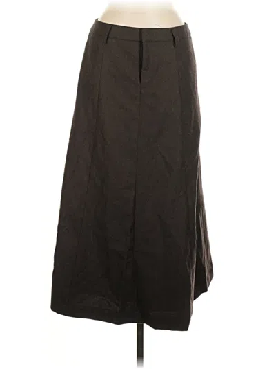 Pre-owned Pendleton Wool Skirt In Black