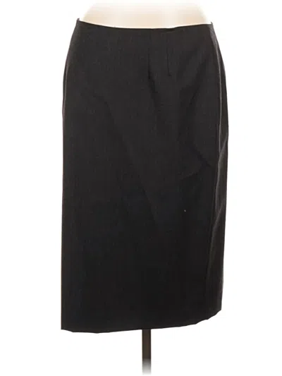 Pre-owned Pendleton Wool Skirt In Black