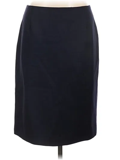 Pre-owned Pendleton Wool Skirt In Black