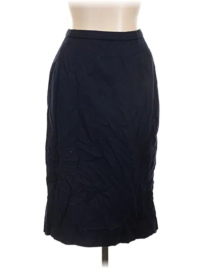 Pre-owned Pendleton Wool Skirt In Blue
