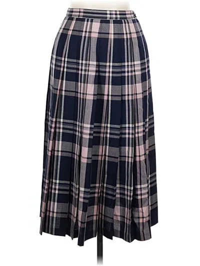 Pre-owned Pendleton Wool Skirt In Blue