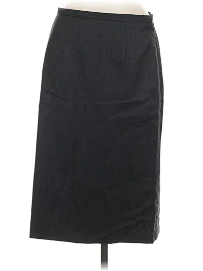 Pre-owned Pendleton Wool Skirt In Gray