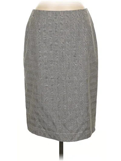 Pre-owned Pendleton Wool Skirt In Gray