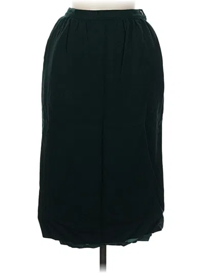 Pre-owned Pendleton Wool Skirt In Green