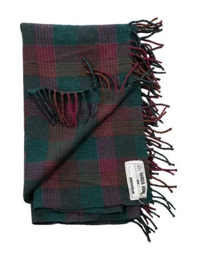 Pre-owned Pendleton Wool Throw Blanket In Multi