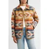 Pendleton Wyeth Falls Reversible Wool Coat In Multi