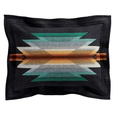 Pendleton Wyeth Trail Oxford Pillow Sham One Count In Black,green