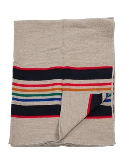 Pre-owned Pendleton Yellowstone National Park Blanket In Grey
