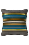 Pendleton Zion Stripe Accent Pillow In Gray Multi