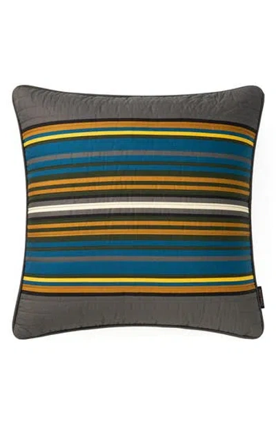 Pendleton Zion Stripe Accent Pillow In Gray Multi
