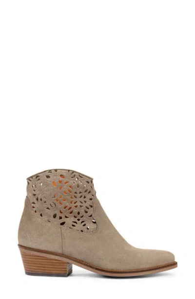 Penelope Chilvers Cassidy Cutout Bootie In Gray