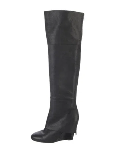 Pre-owned Penelope Chilvers Leather Boots In Black