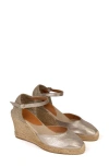 PENELOPE CHILVERS PENELOPE CHILVERS METALLIC ESPADRILLE WEDGE