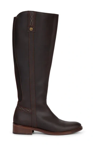 Penelope Chilvers Rein Riding Boot In Dark Oak