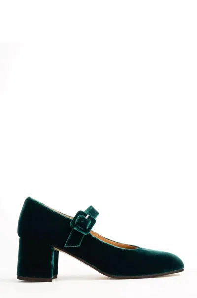 Penelope Chilvers Women's Honey Velvet Shoe In Bottle In Multi