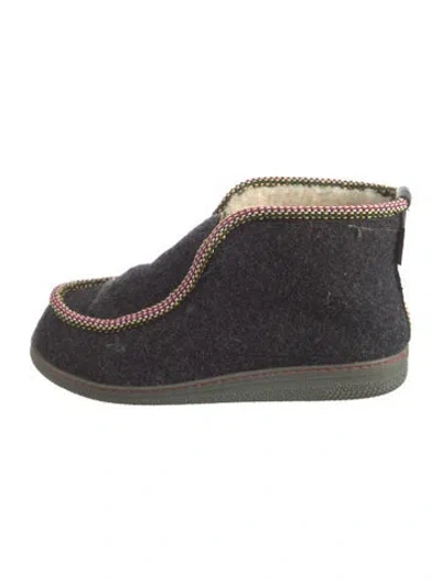 Pre-owned Penelope Chilvers Wool Boots In Green