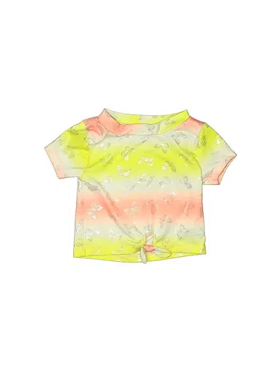 Pre-owned Penelope Mack Kids' Short Sleeve T-shirt In Yellow