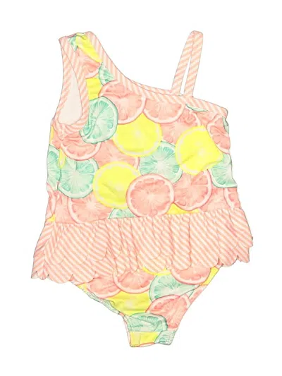 Pre-owned Penelope Mack Kids' Two Piece Swimsuit In Pink