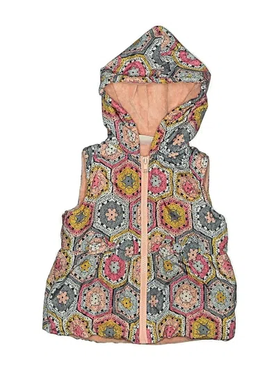 Pre-owned Penelope Mack Kids' Vest In Pink