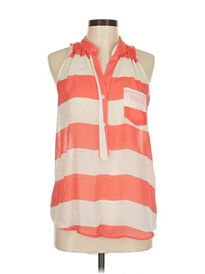 Penelope Project Sleeveless Blouse In Orange