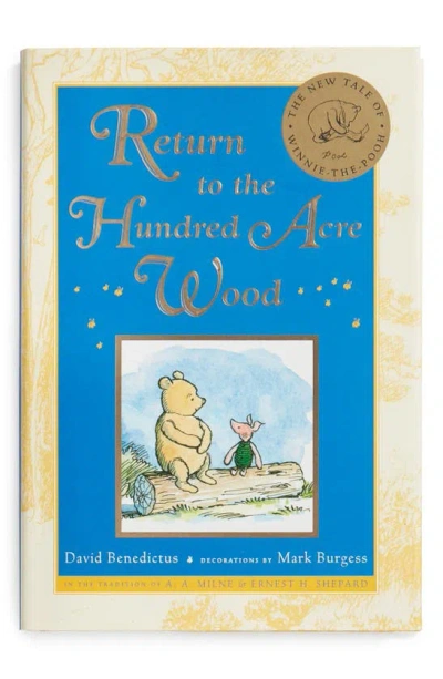 Penguin Random House 'return To The Hundred Acre Wood' Book In Blue / Yellow