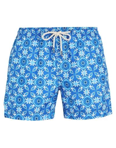 PENINSULA PENINSULA AMALFI MAN SWIM TRUNKS AZURE SIZE M RECYCLED POLYESTER