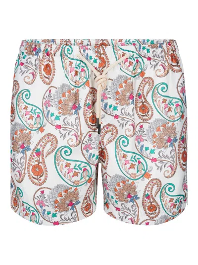 Peninsula Casablanca Swim Shorts In White