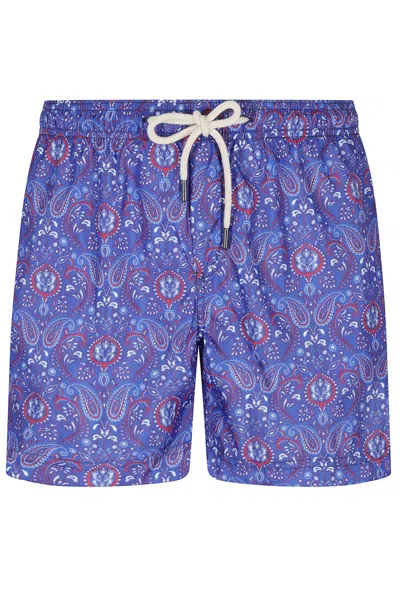 PENINSULA PENINSULA DRAWSTRING SWIMSUIT - BLUE