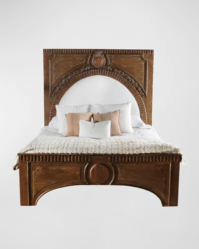 Peninsula Home Collection Amelie King Bed In Brown