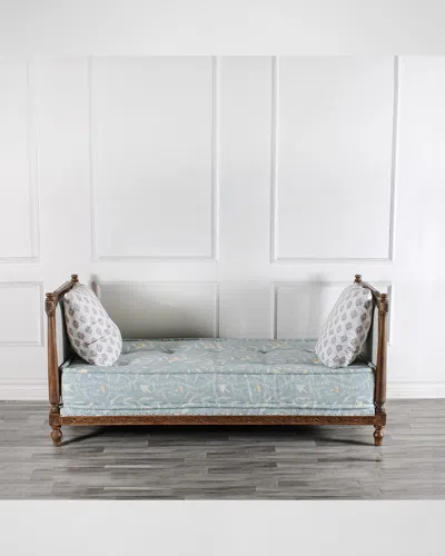 Peninsula Home Collection French Daybed, 78" In Blue