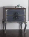 Peninsula Home Collection Gentry Nightstand In Distressed Gray