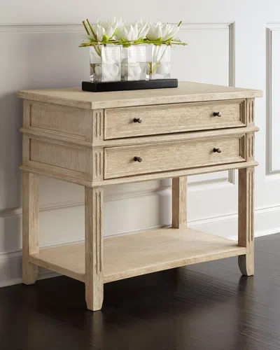 Peninsula Home Collection Hughes Nightstand In Driftwood