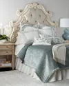 Peninsula Home Collection Hughes Tufted King Headboard In Natural
