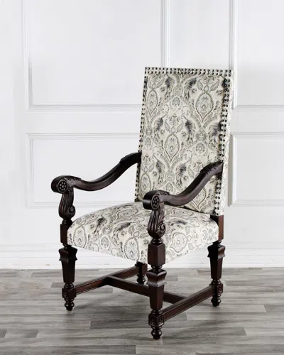 Peninsula Home Collection Mayorca Arm Chair In Twin Tiger